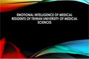 Emotional intelligence of medical residents of Tehran University of Medical Sciences