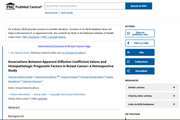 Associations Between Apparent Diffusion Coefficient Values and Histopathologic Prognostic Factors in Breast Cancer: A Retrospective Study