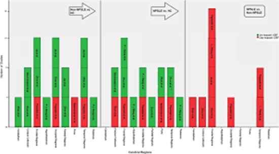 Perfusion-weighted MRI patterns in neuropsychiatric systemic lupus erythematosus {faces}