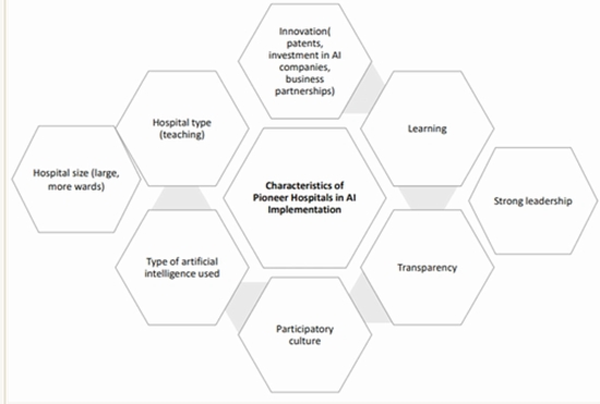 Features of Artificial Intelligence Driven Pioneer Hospitals {faces}