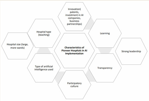 Features of Artificial Intelligence Driven Pioneer Hospitals: Insights from Radiology